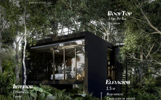 TREE60, ALDEA CORAL, CHEMUYIL, TULUM