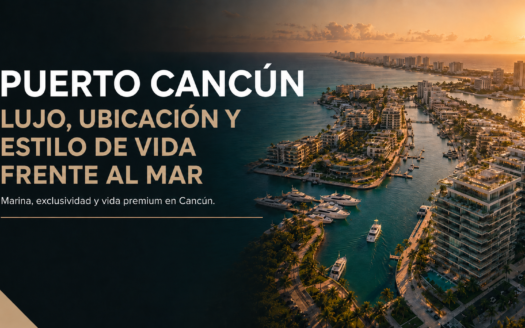 Puerto Cancún lujo ubicación y estilo de vida frente al mar
