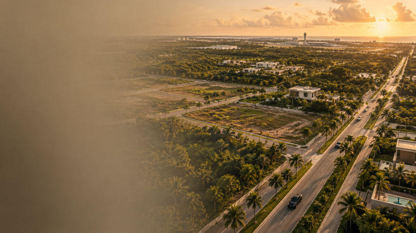 Terrenos en Bonfil Cancún cerca del aeropuerto
