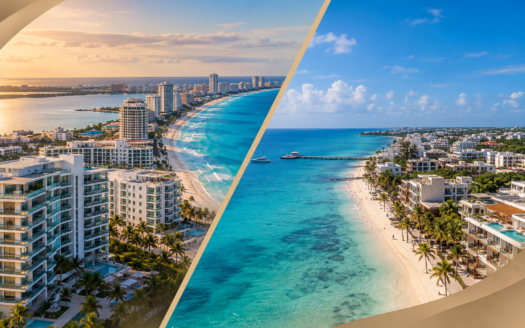 Precio por m² en departamentos de Cancún y Playa del Carmen