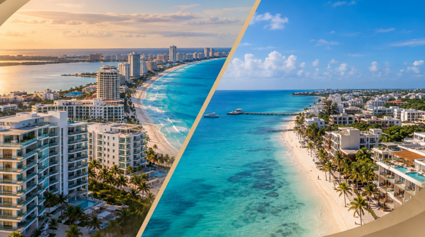 Precio por m² en departamentos de Cancún y Playa del Carmen
